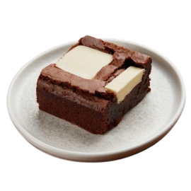 Beyaz Çikolatalı Brownie Cake 