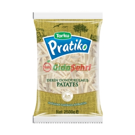 Torku Pratiko Premium 7*7 Parmak Patates 2,5 Kg*5