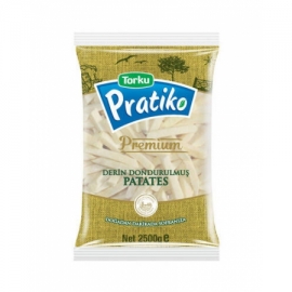 Torku Premium 7*7 Parmak Patates 12,5 Kg*5 Koli